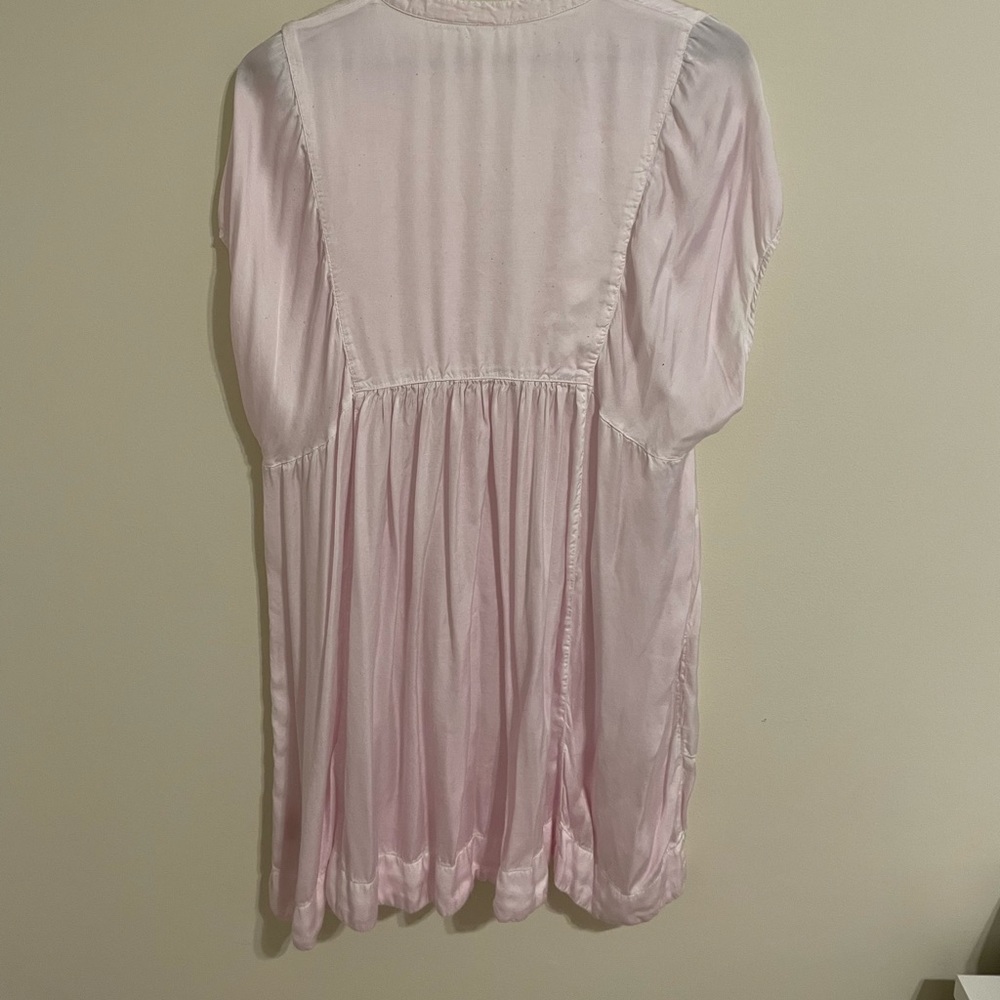 Free People Rowan Tunic Dress in Soft Pink in Size Medium - Picture 5 of 10